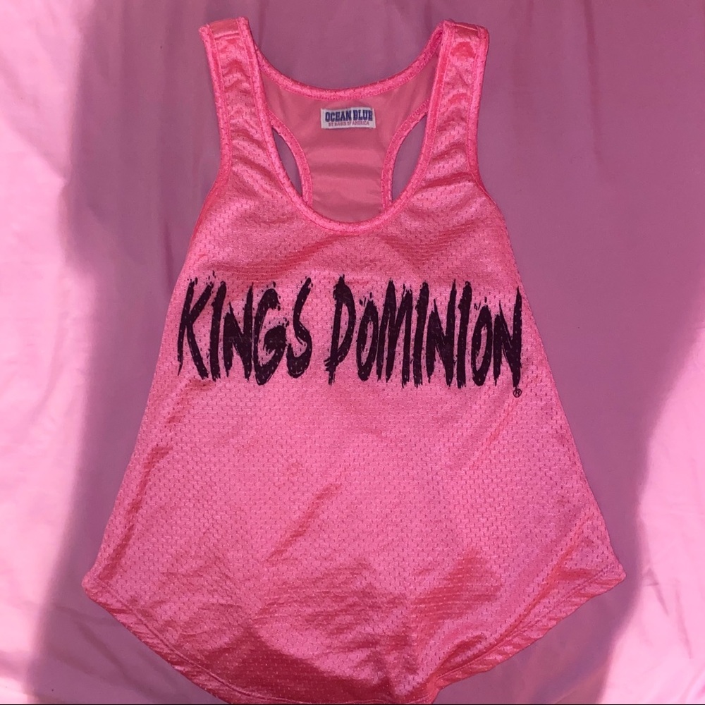Kings Dominion Girls Jersey Racerback Tank Top